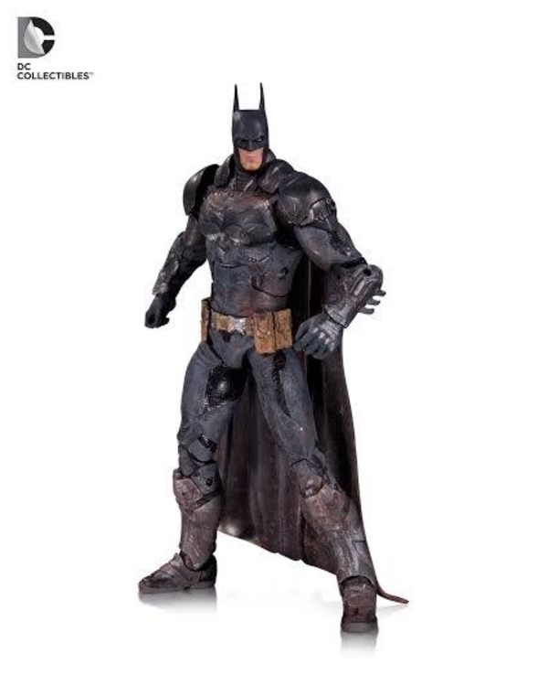 DC Comics 11月推出 蝙蝠侠 阿甘骑士 蝙蝠侠(战损版) 7寸 可动人偶 GS独家发售
